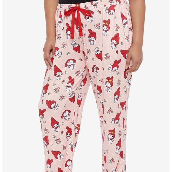 Retired My Melody Allover Print Pajama Pants - Picture 1 of 3